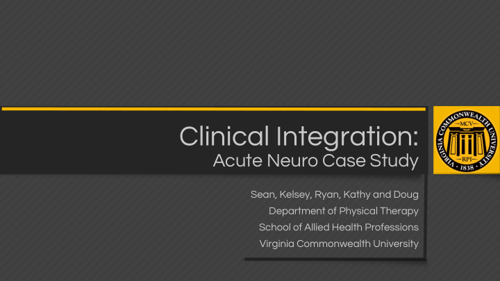 clinical integration