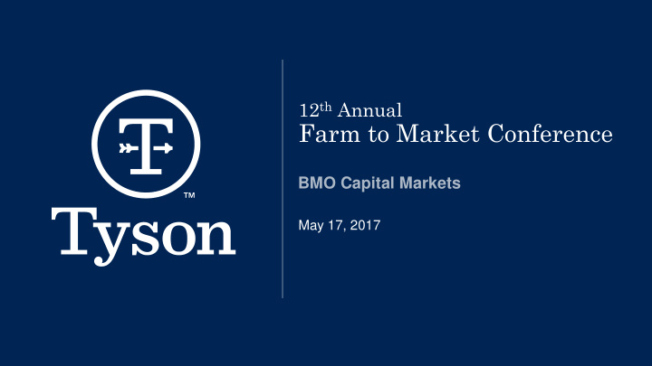 farm to market conference