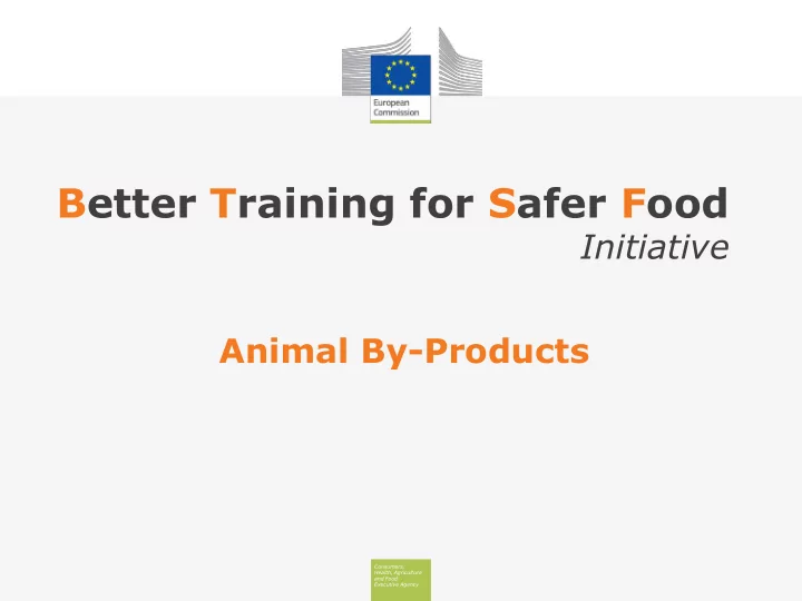 consumers health agriculture and food executive agency a