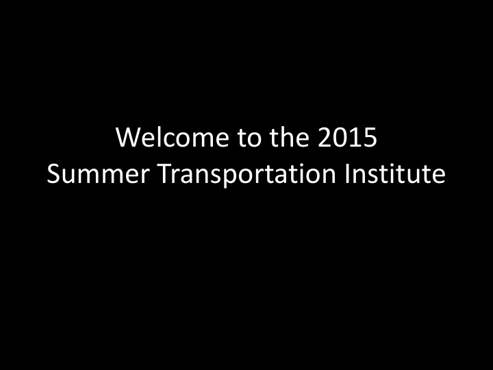 summer transportation institute