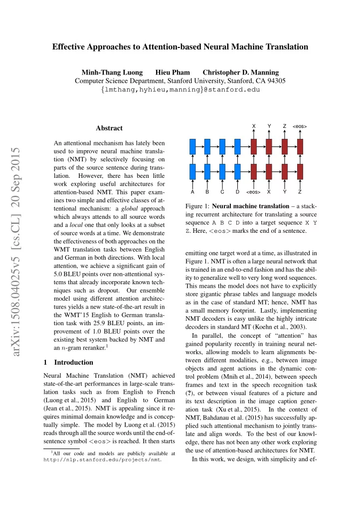 arxiv 1508 04025v5 cs cl 20 sep 2015