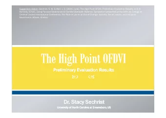 Dr. Stacy Sechrist  Dr. Stacy  Dr. Stacy  Dr. Stacy  Sechrist  Sechrist  Sechrist