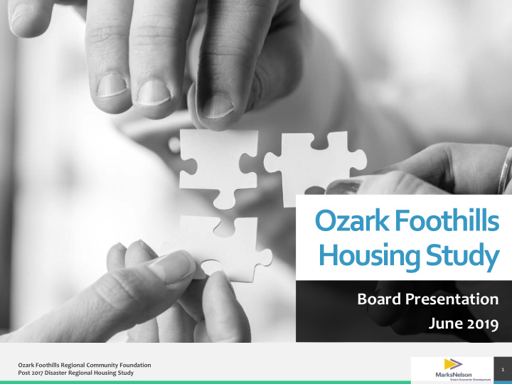 ozark foothills housing study