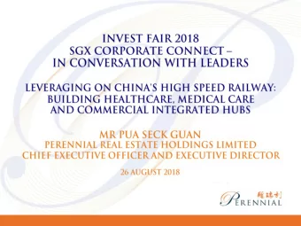 Disclaimer  All statements contained in this presentation which are not statements of historical