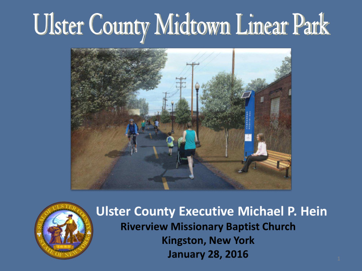 ulster county executive michael p hein
