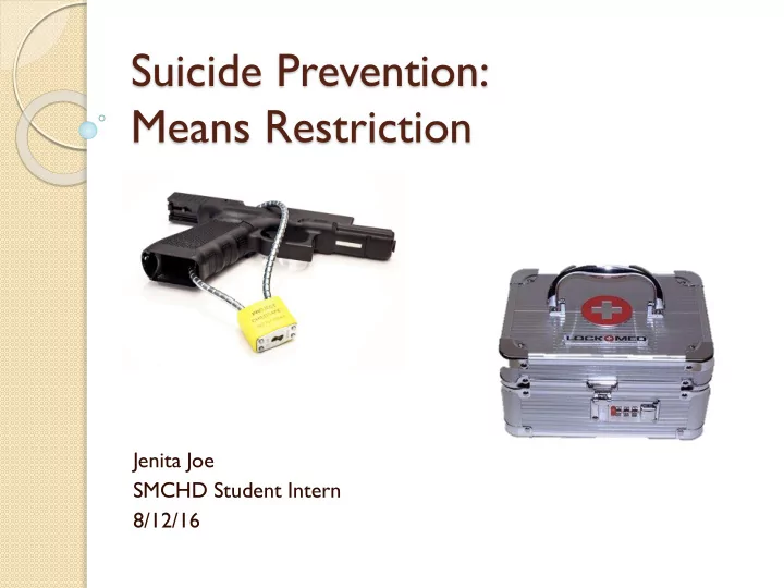 means restriction