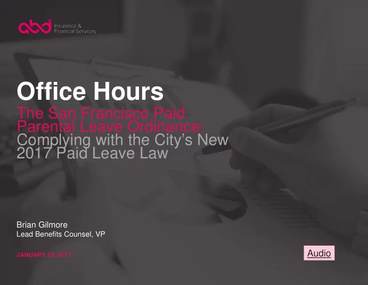 office hours