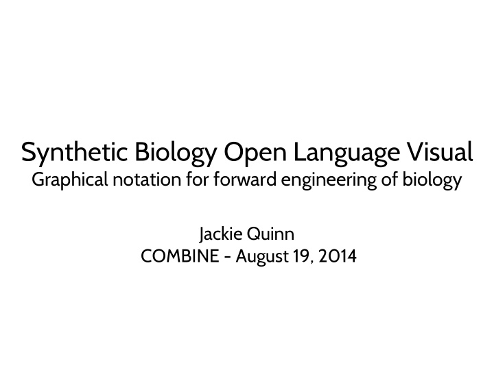synthetic biology open language visual