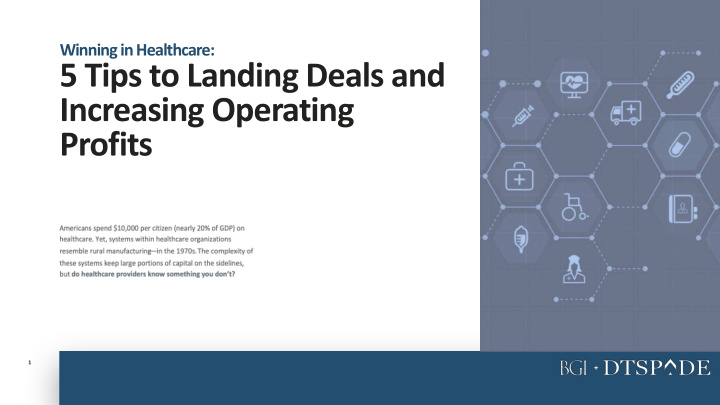 5 tips to landing deals and increasing operating profits