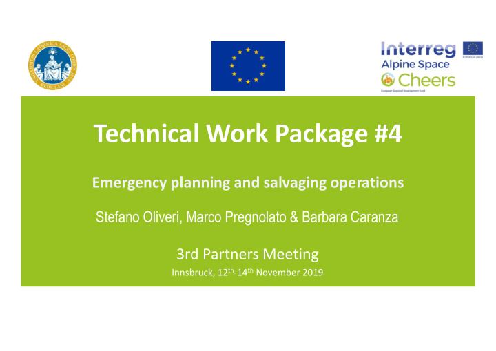 technical work package 4