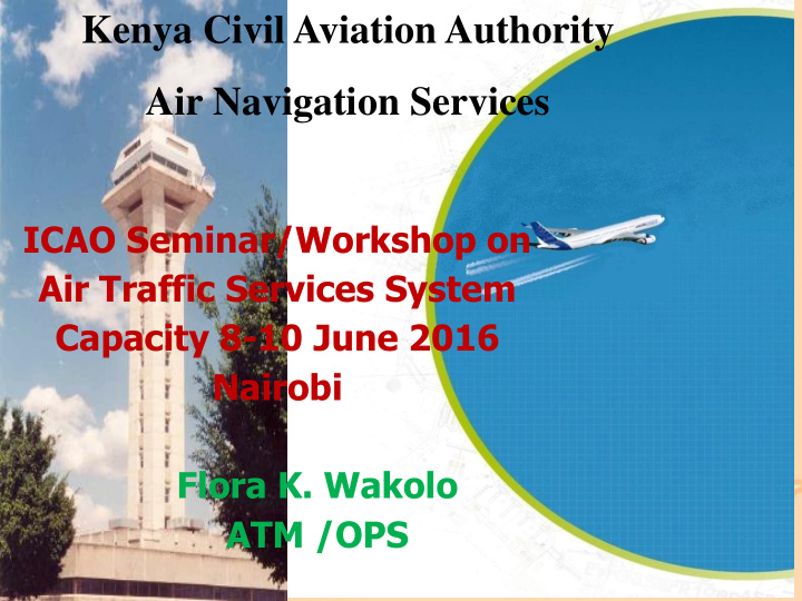 kenya civil aviation authority air navigation services