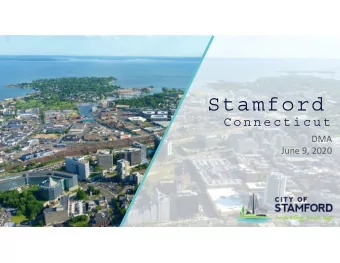 Stamford  C o n n e c t i c u t  DMA June 9, 2020 ECONOMIC TRENDS ORANGE  FAIRFIELD DUTCHESS
