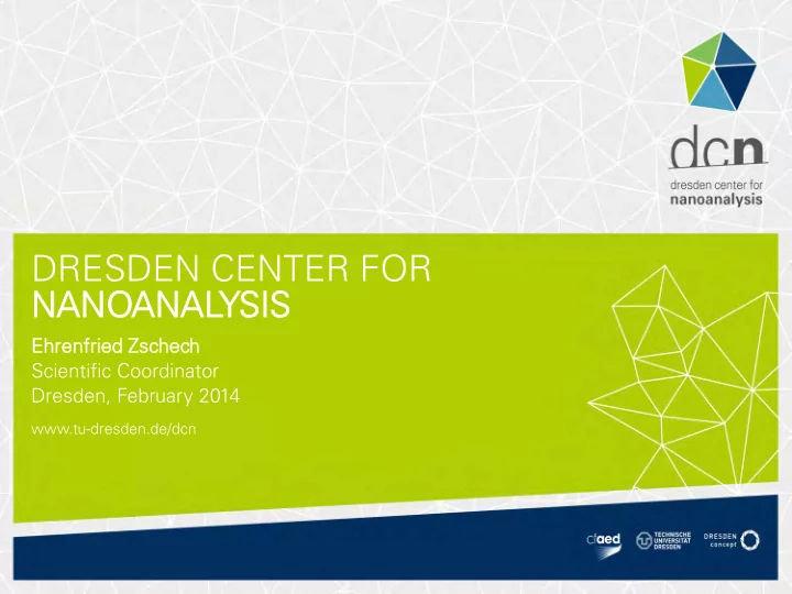 dresden center for