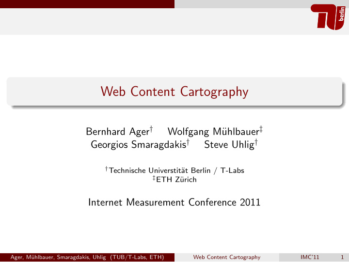 web content cartography