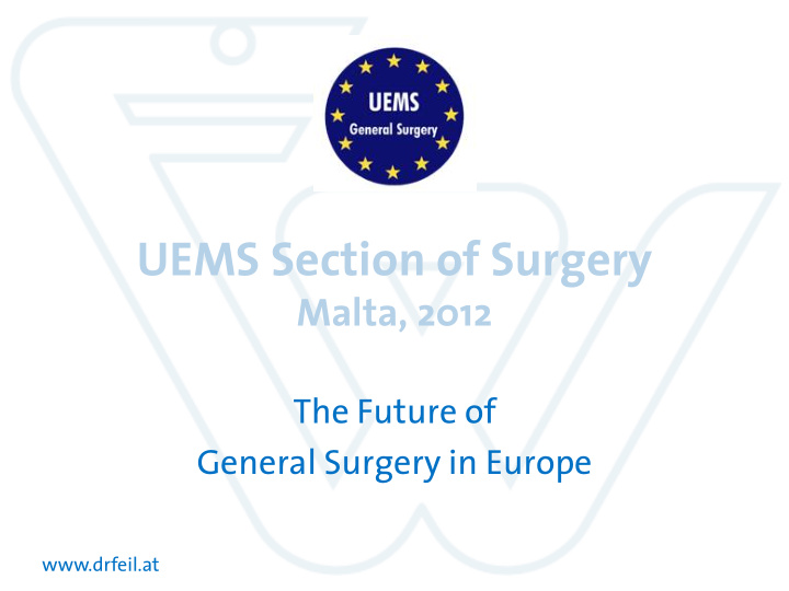 uems section of surgery