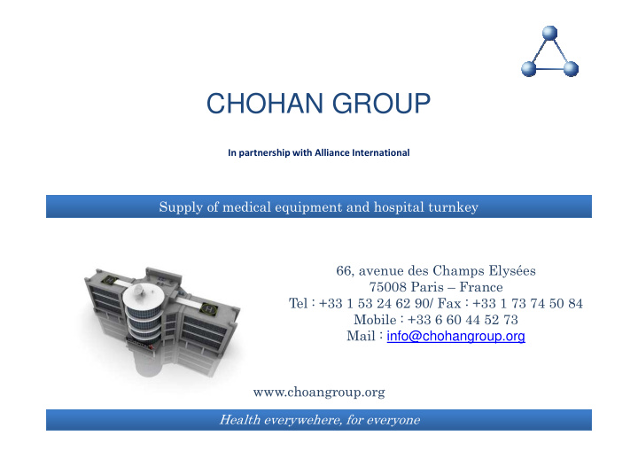 chohan group