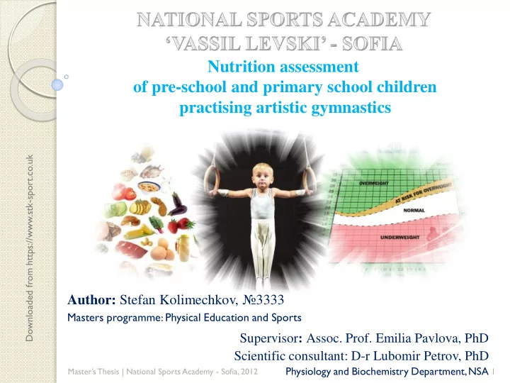 nutrition assessment