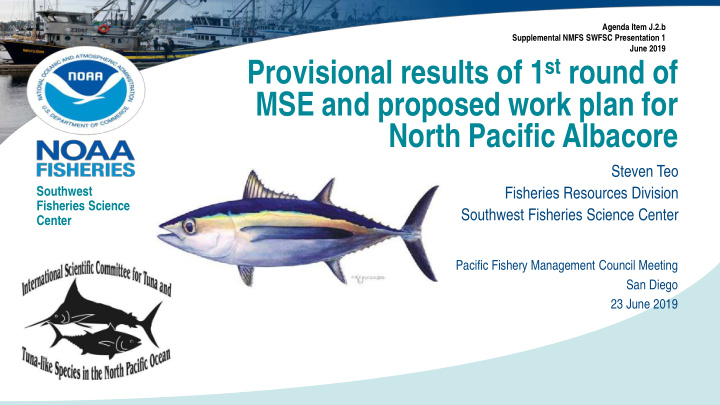 provisional results of 1 st round of mse and proposed