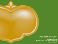 del monte foods