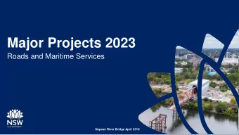 Major Projects 2023  Roads and Maritime Services  Nepean River Bridge April 2018  Jeff McCarthy