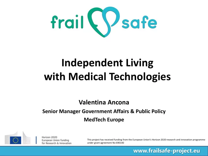 with medical technologies