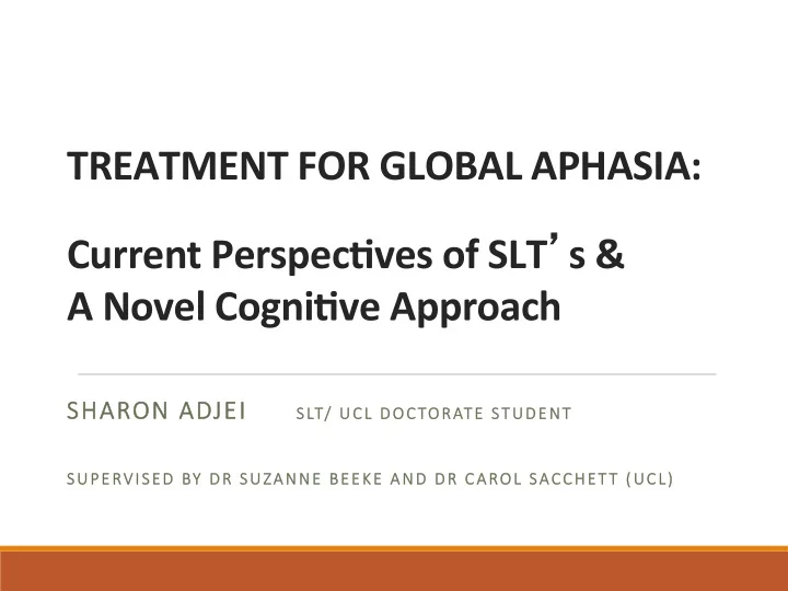 a novel cogni ve approach