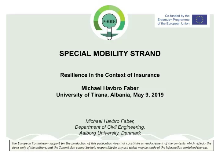 special mobility strand