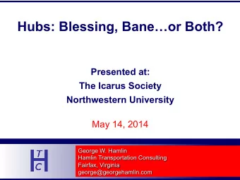 H  H  George W. Hamlin  T  T  T  Hamlin Transportation Consulting  C  C  C  Fairfax, Virginia
