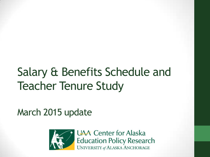 salary benefits schedule and