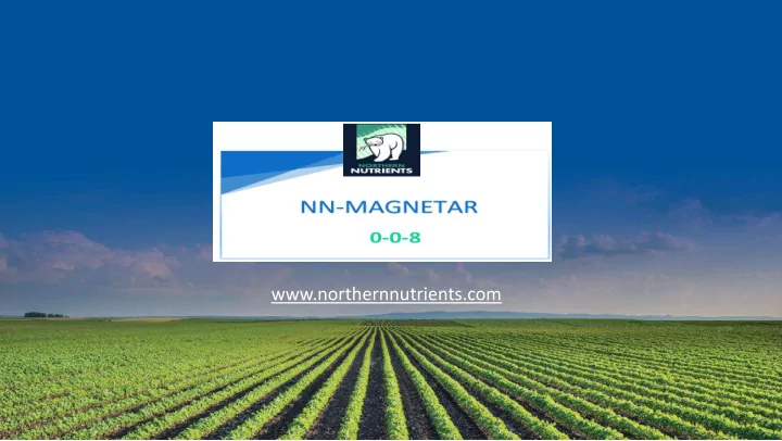 northernnutrients com