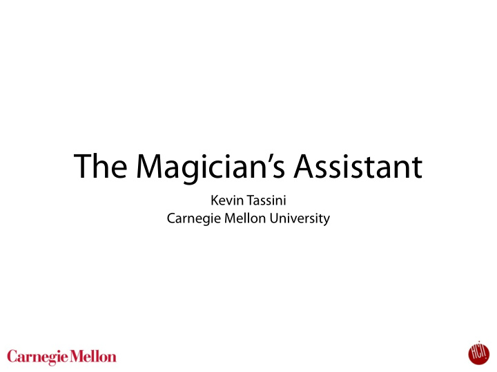 the magician s assistant
