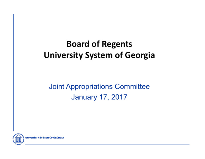 board of regents university system of georgia