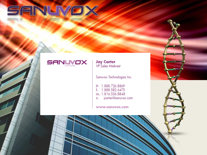 who is sanuvox