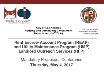 Thursday, May 4, 2017  2  Agenda o Introductions o RFP Specifications o General RFP Information o