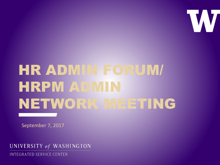 hr admin forum