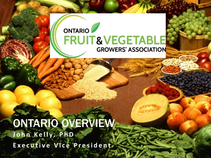 ontario overview