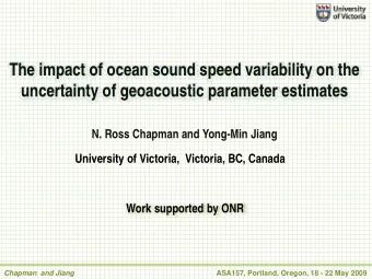 The impact of ocean sound speed variability on the  uncertainty of geoacoustic parameter estimates