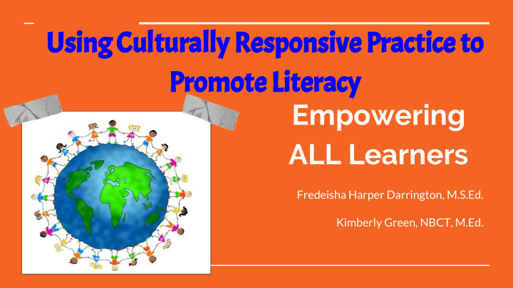 using culturally responsive practice to promote literacy