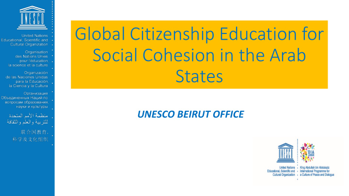 global citizenship education for
