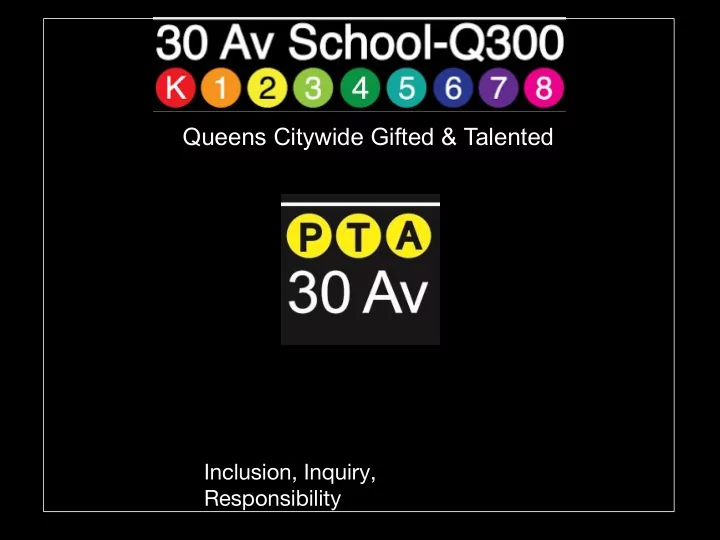 queens citywide gifted talented