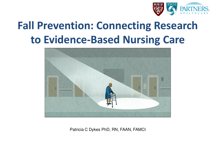 fall prevention connecting research to evidence based