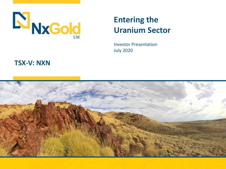 entering the uranium sector