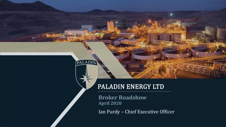 paladin energy gy ltd