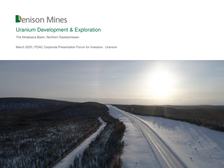 uranium development exploration