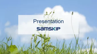 Presentation  Seeing things the                  way  Vision  Mission  We shall become a world