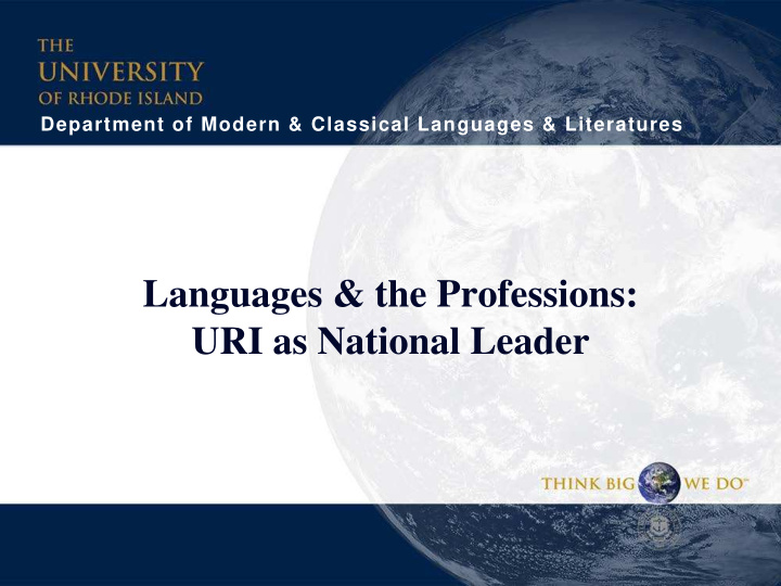languages the professions uri as national leader uri a