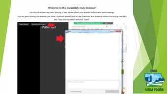 USDA Foods Planned Assistance Level  Value of USDA Foods an SFA is allotted each school year