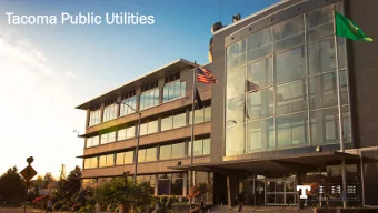 Tac  acoma  oma Pu  Public  ic Uti  tilit  itie  ies  Public, cost-of-service organization; we