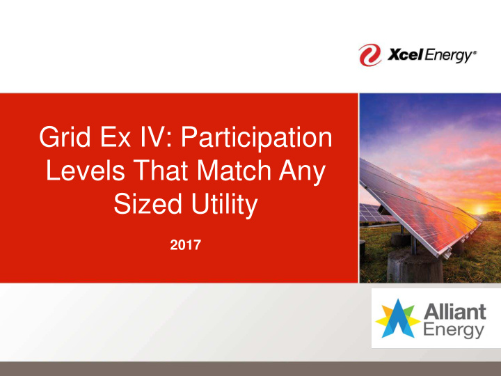 grid ex iv participation levels that match any sized
