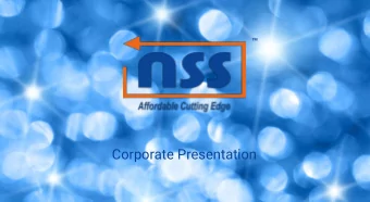 Corporate Presentation  Our Concept  www.nss.gr  2  01  Founded by  y Engineers  01  02  02  Valu